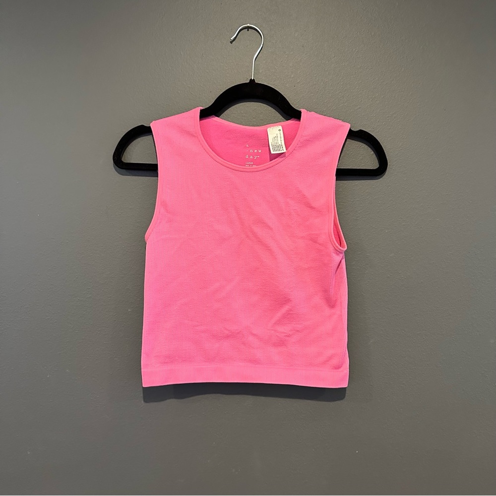 a new day Bright Pink Women's Tank Top